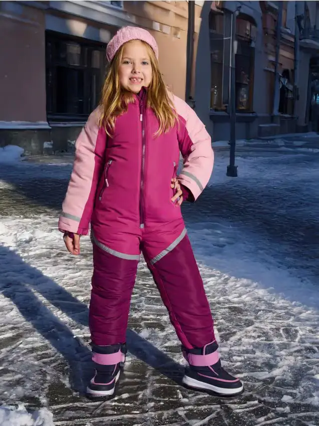 Tuta da neve isolante - rosa