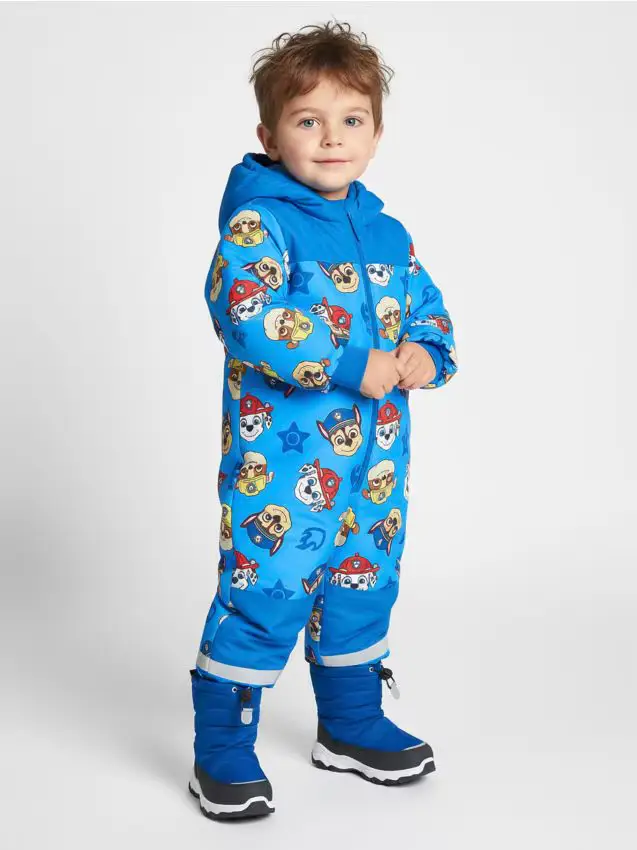 Tuta invernale con elementi riflettenti PAW Patrol - blu scuro