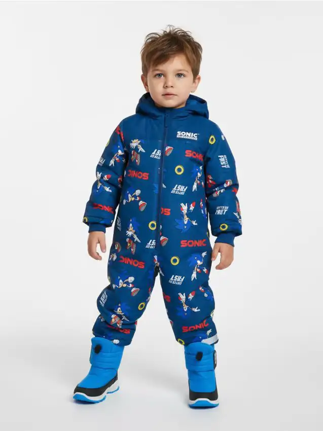Tuta invernale Sonic the Hedgehog - blu scuro