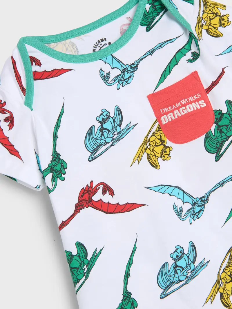 Tutina How to train your dragon - panna miniatura 3