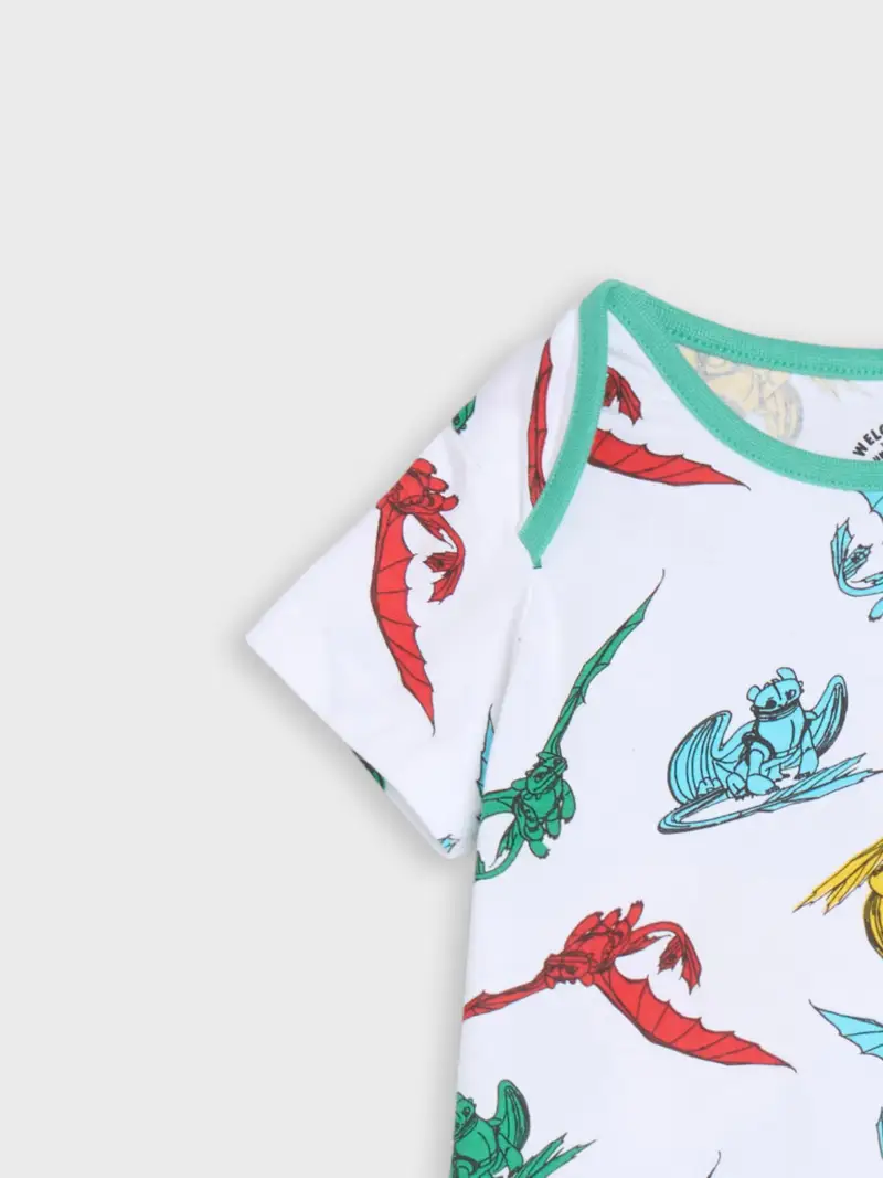 Tutina How to train your dragon - panna miniatura 5