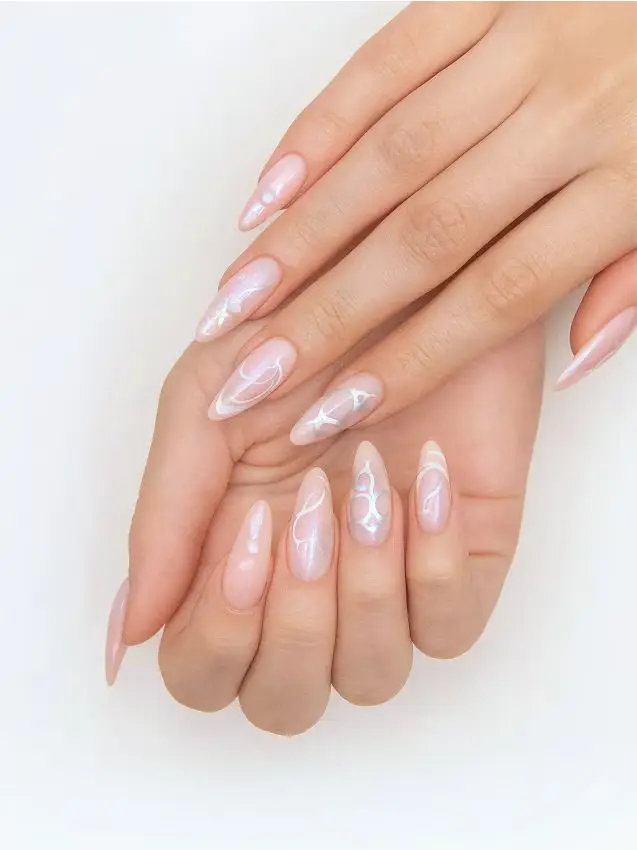 Unghie finte - argento