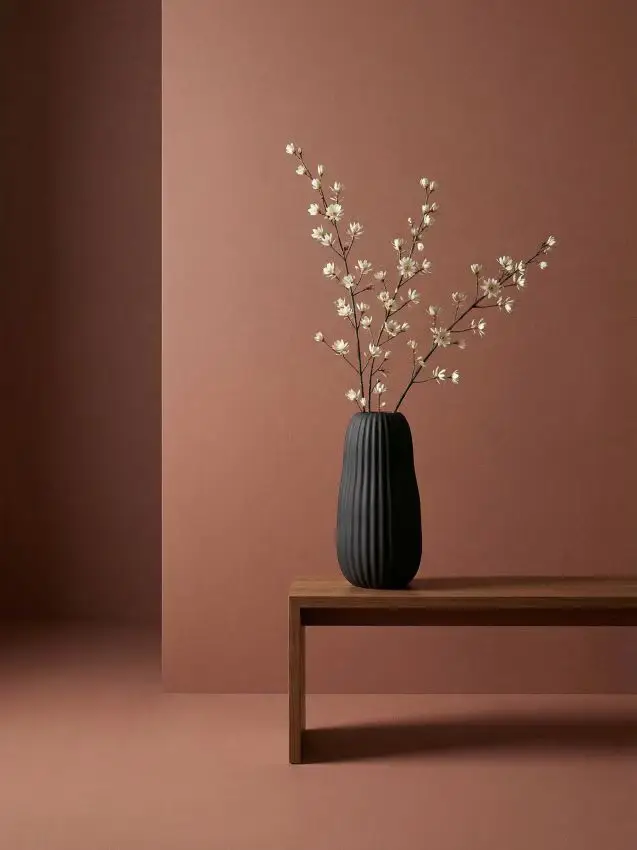 Vaso per fiori - nero
