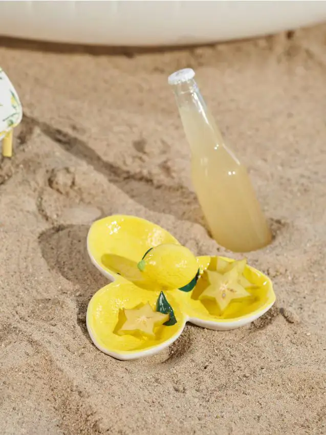 Vassoio da portata - giallo