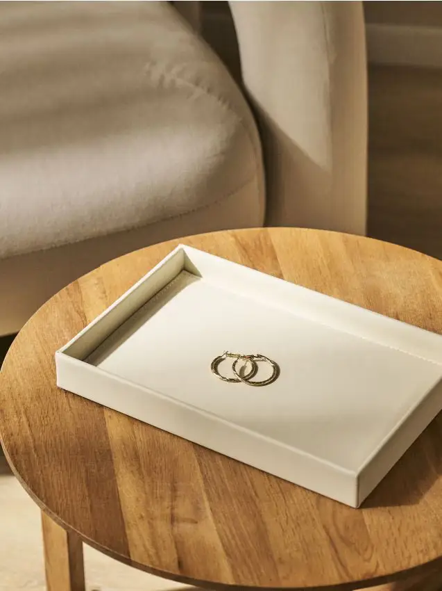 Vassoio decorativo - panna