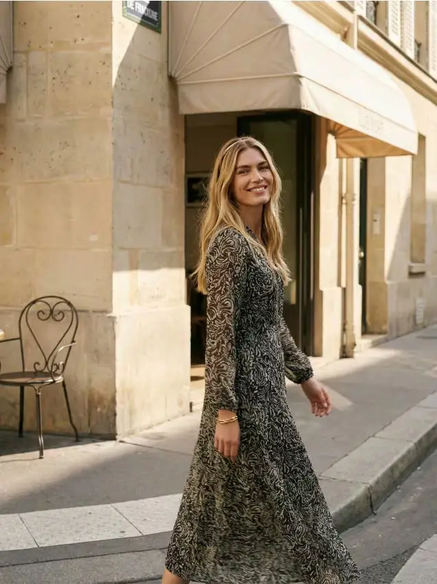 Vestito a camicia - multicolor