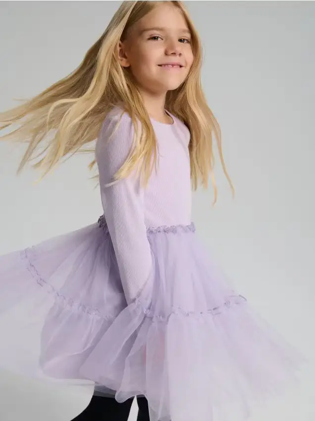 Vestito babydoll - lavanda