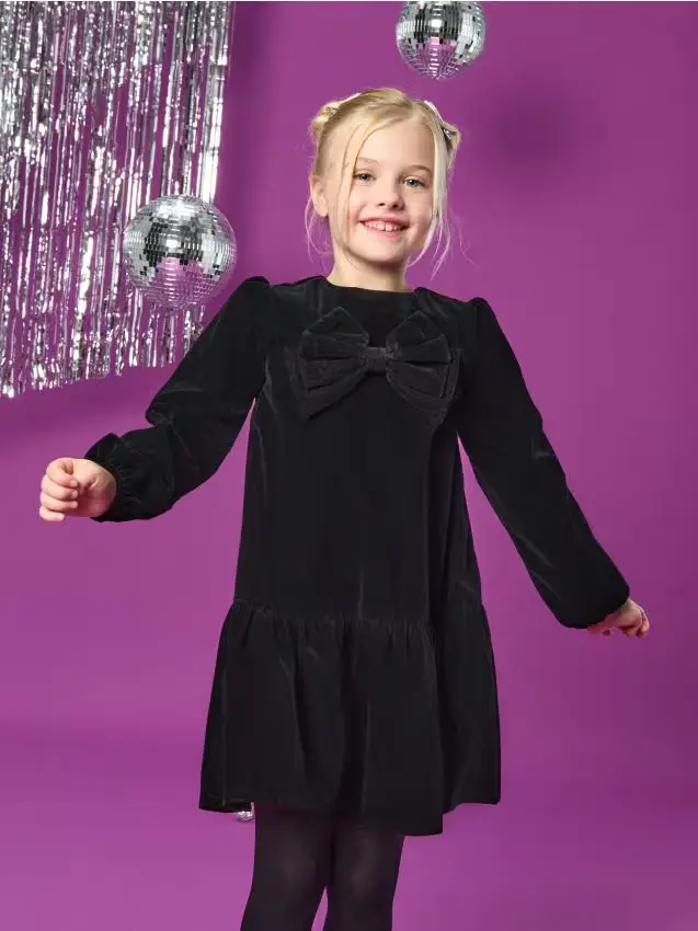 Vestito babydoll - nero