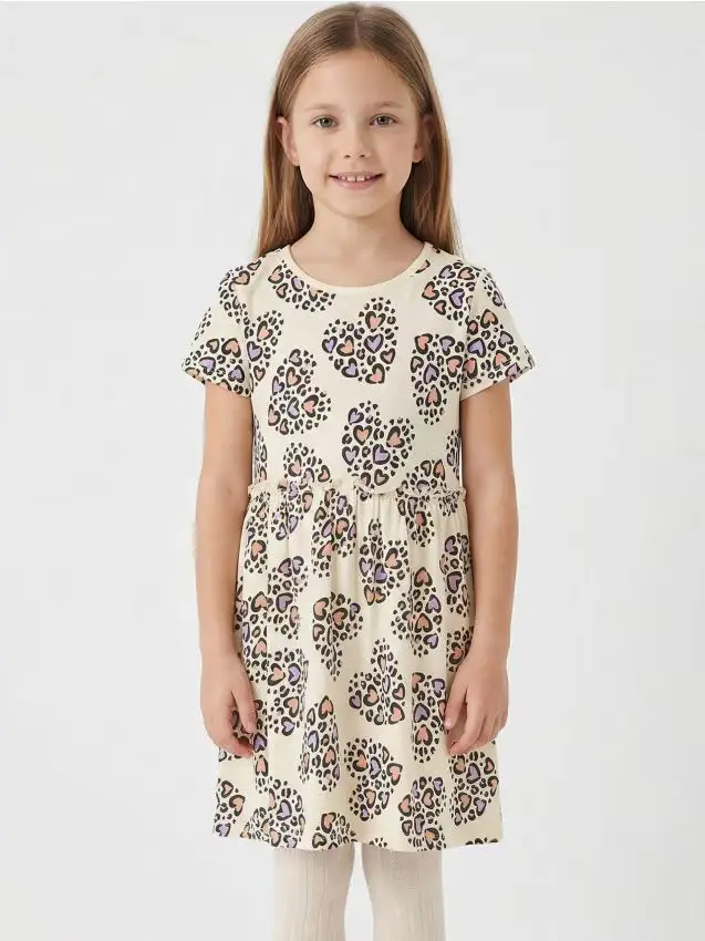 Vestito di felpa - multicolor