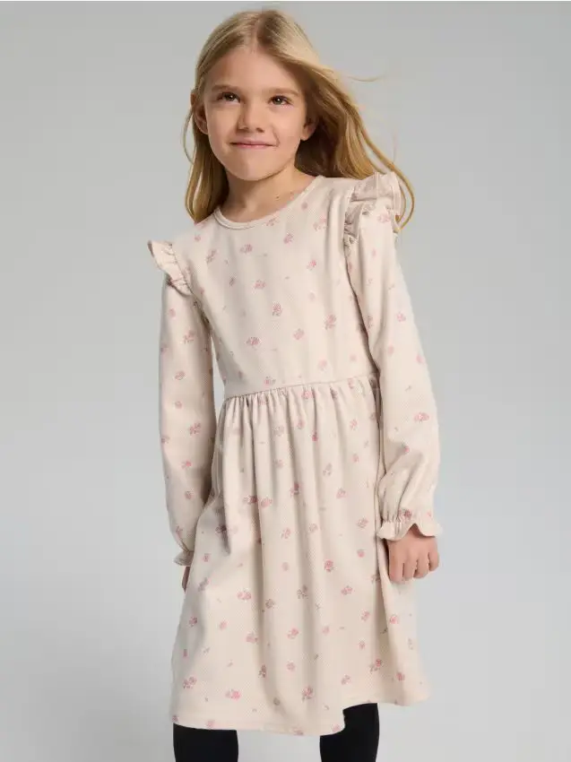 Vestito di felpa - multicolor