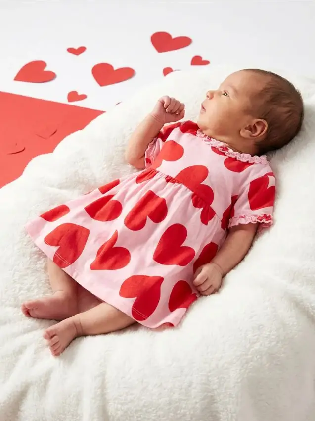 Vestito di felpa - rosa pastello