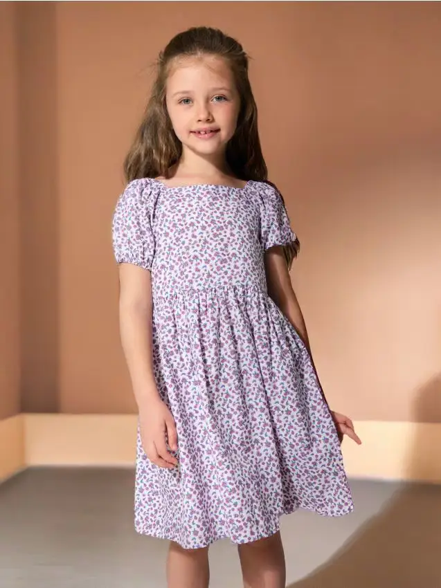 Vestito floreale - multicolor