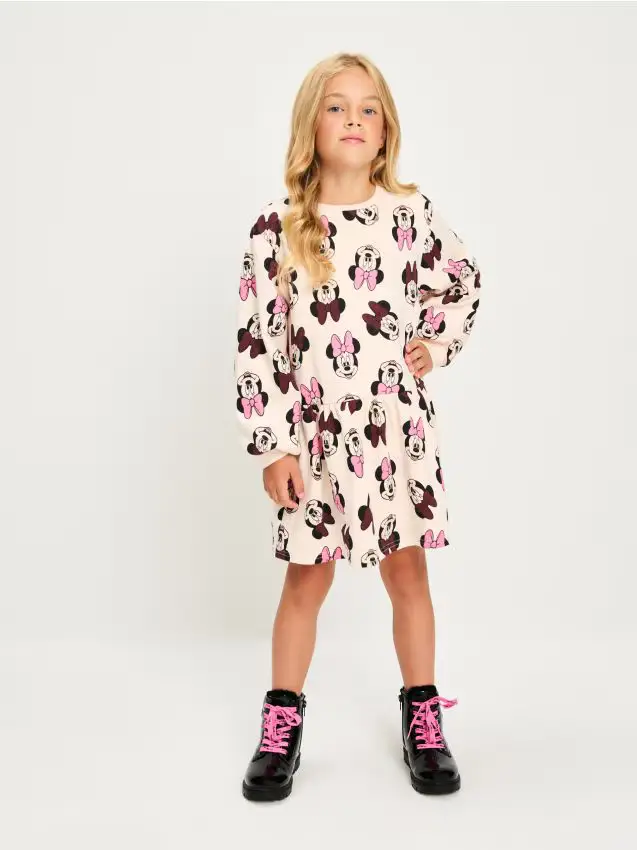 Vestito Minnie Mouse - rosa pastello