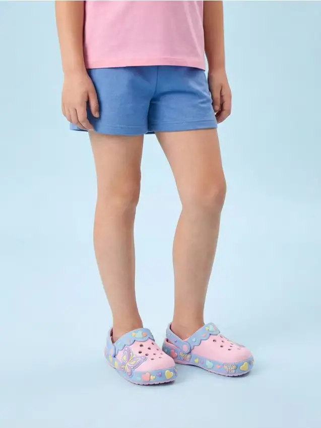 Zoccoli con cinturino sul tallone - rosa