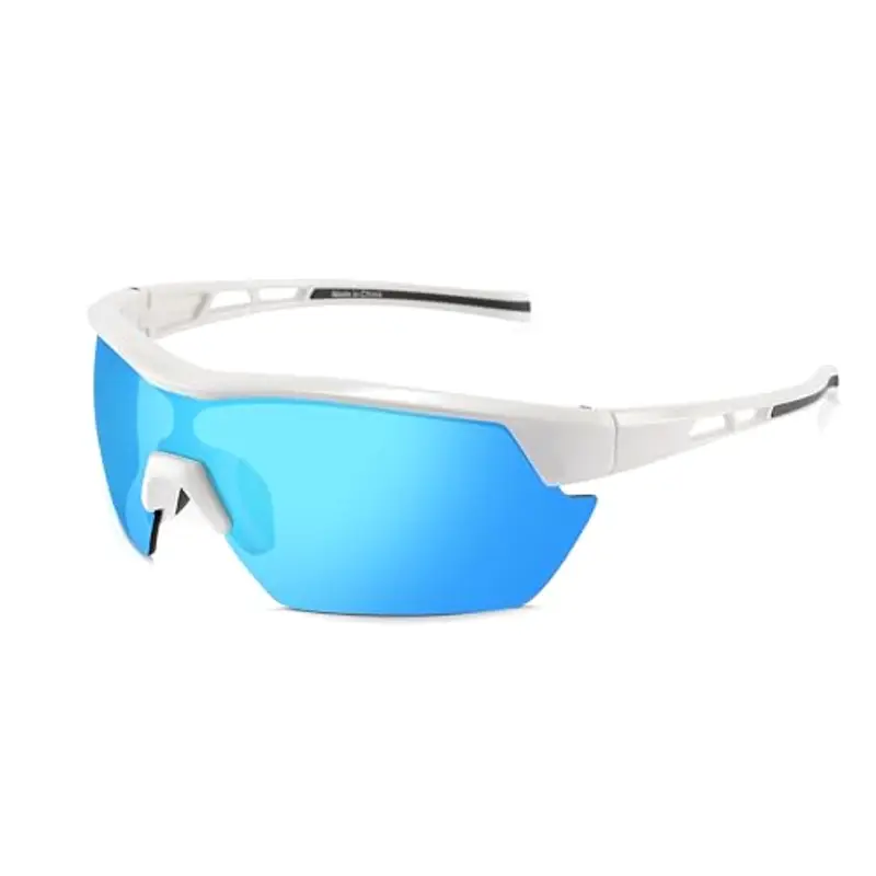 SINSPORT eyewear Occhiali da Sole Bambino Bambina, Occhiali Sportivi Ciclismo Baseball Running Bici, Protezione UV400