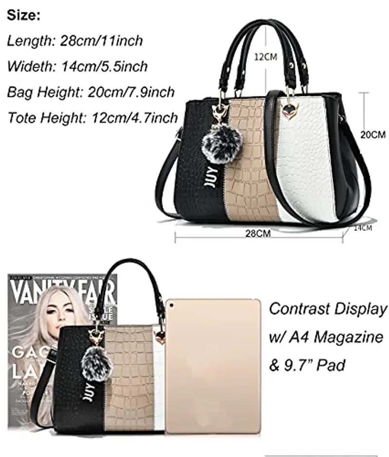 Sipobuy Onda Borse Delle Donne Del Messaggero Borsa Delle Signore Di Sacchetto Di Spalla Elegante Borsa Femminile Tote miniatura 2