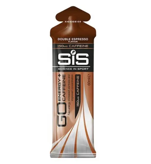 Go Energy + Caffeine Double Espresso - gel energetico Brown