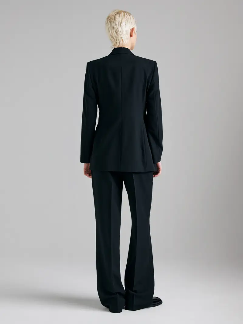 Blazer Annodato, Donna, Nero miniatura 2