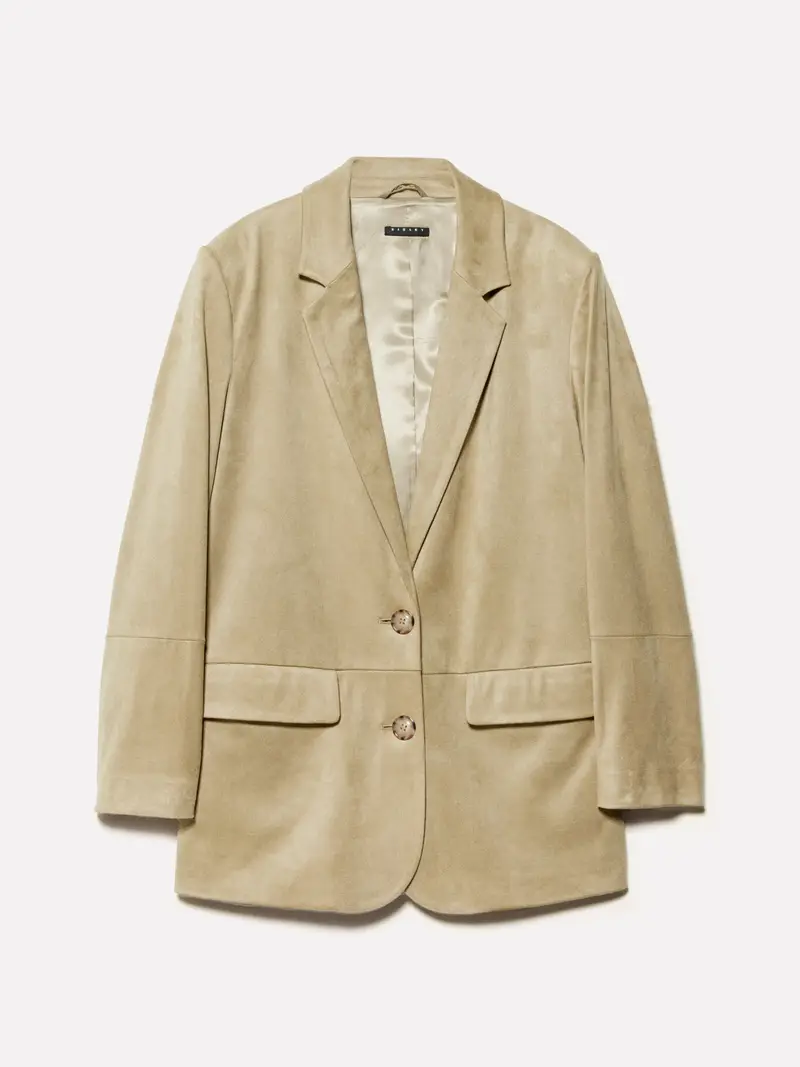 Blazer Comfort Fit, Donna, Beige miniatura 5