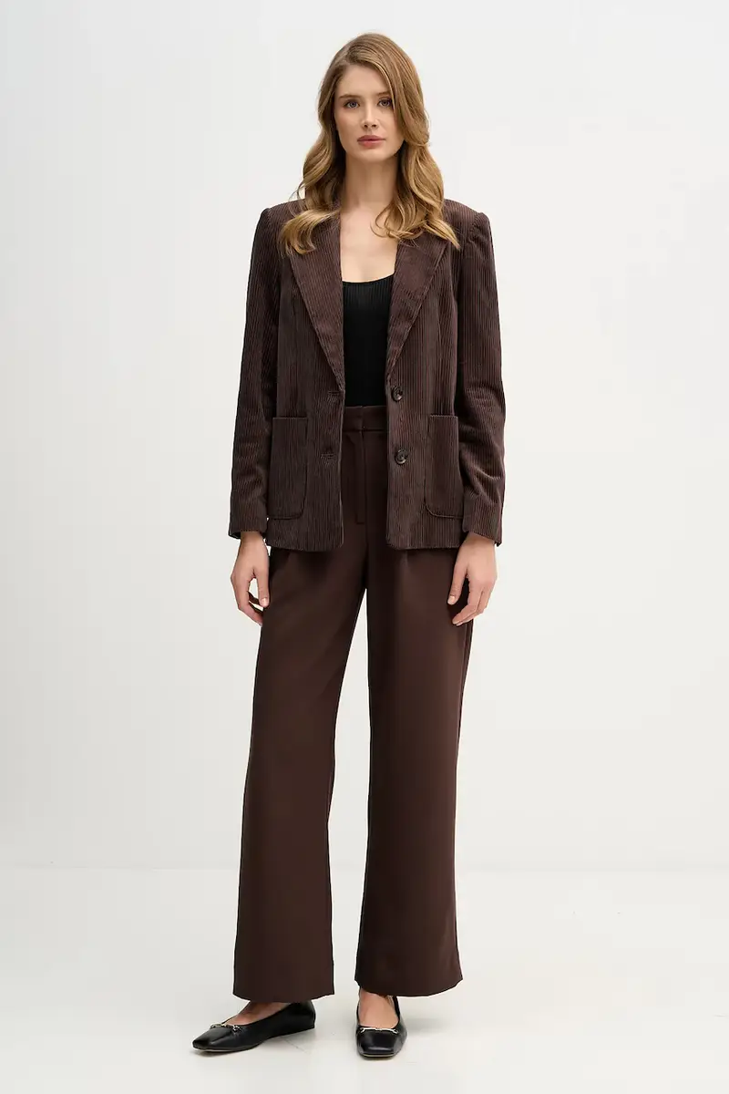 Sisley Blazer Marrone 3981464 miniatura 2