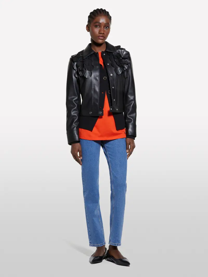 Blazer In Maglia Nero, Donna, Nero