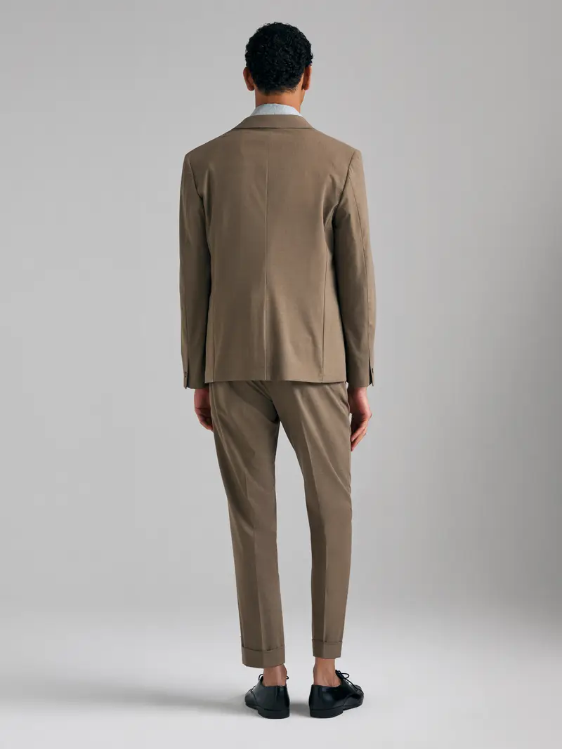 Blazer Monopetto, Uomo, Beige miniatura 2