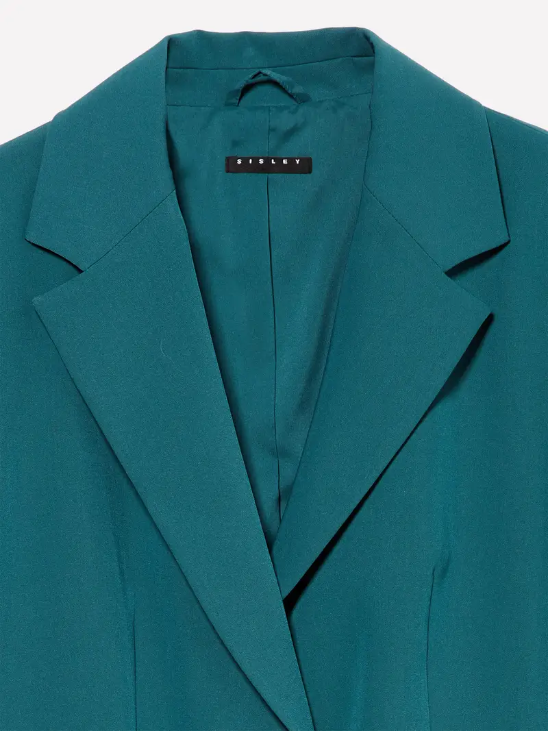 Blazer Regular Fit, Donna, Verde Ottanio miniatura 3