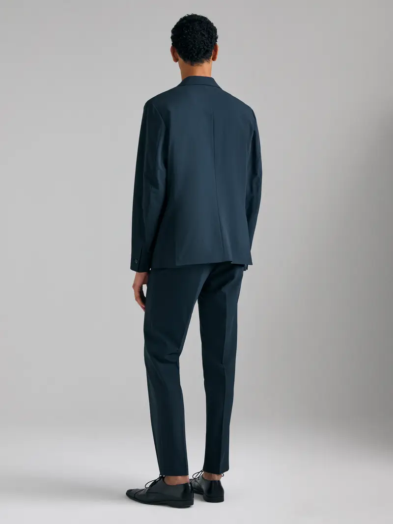 Blazer Slim Comfort Fit, Uomo, Blu Scuro miniatura 2