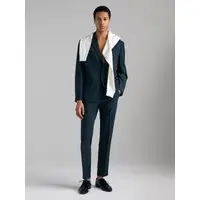 Blazer Slim Comfort Fit, Uomo, Blu Scuro miniatura 5