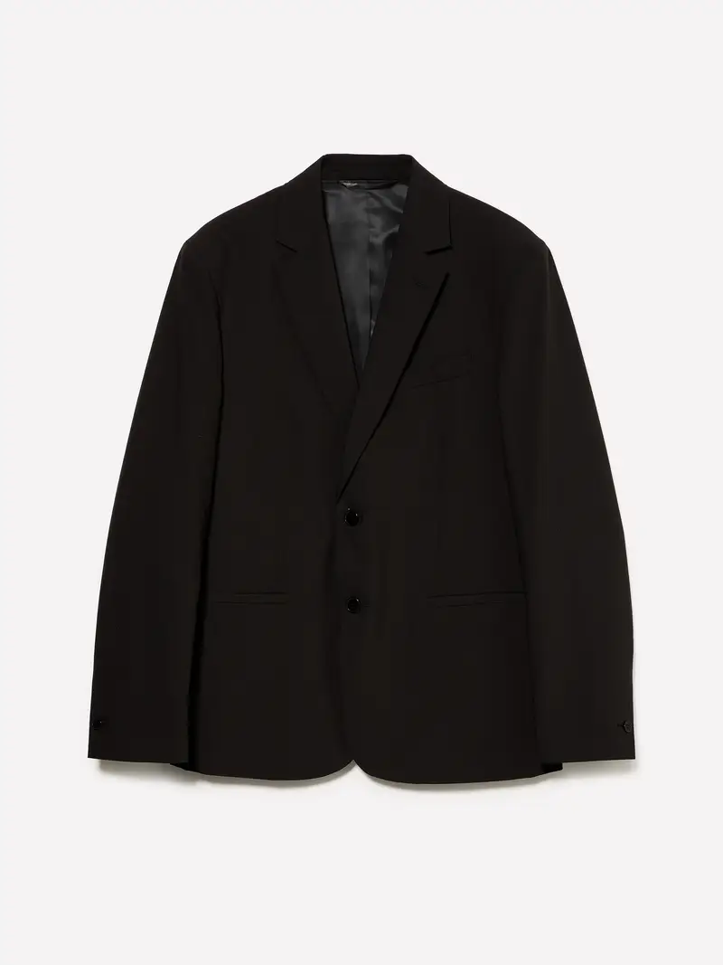 Blazer Slim Comfort Fit, Uomo, Nero