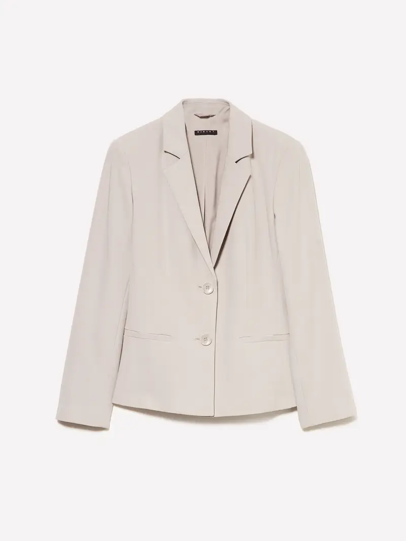 Blazer Slim Fit, Donna, Beige