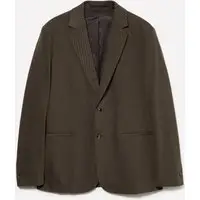 Blazer Tinto Filo, Uomo, Marrone Scuro miniatura 4