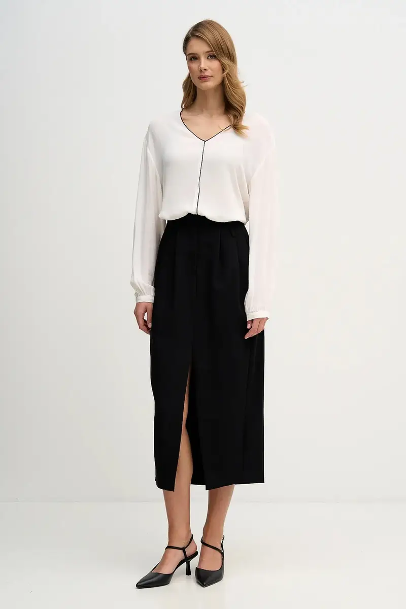 camicetta Beige miniatura 2