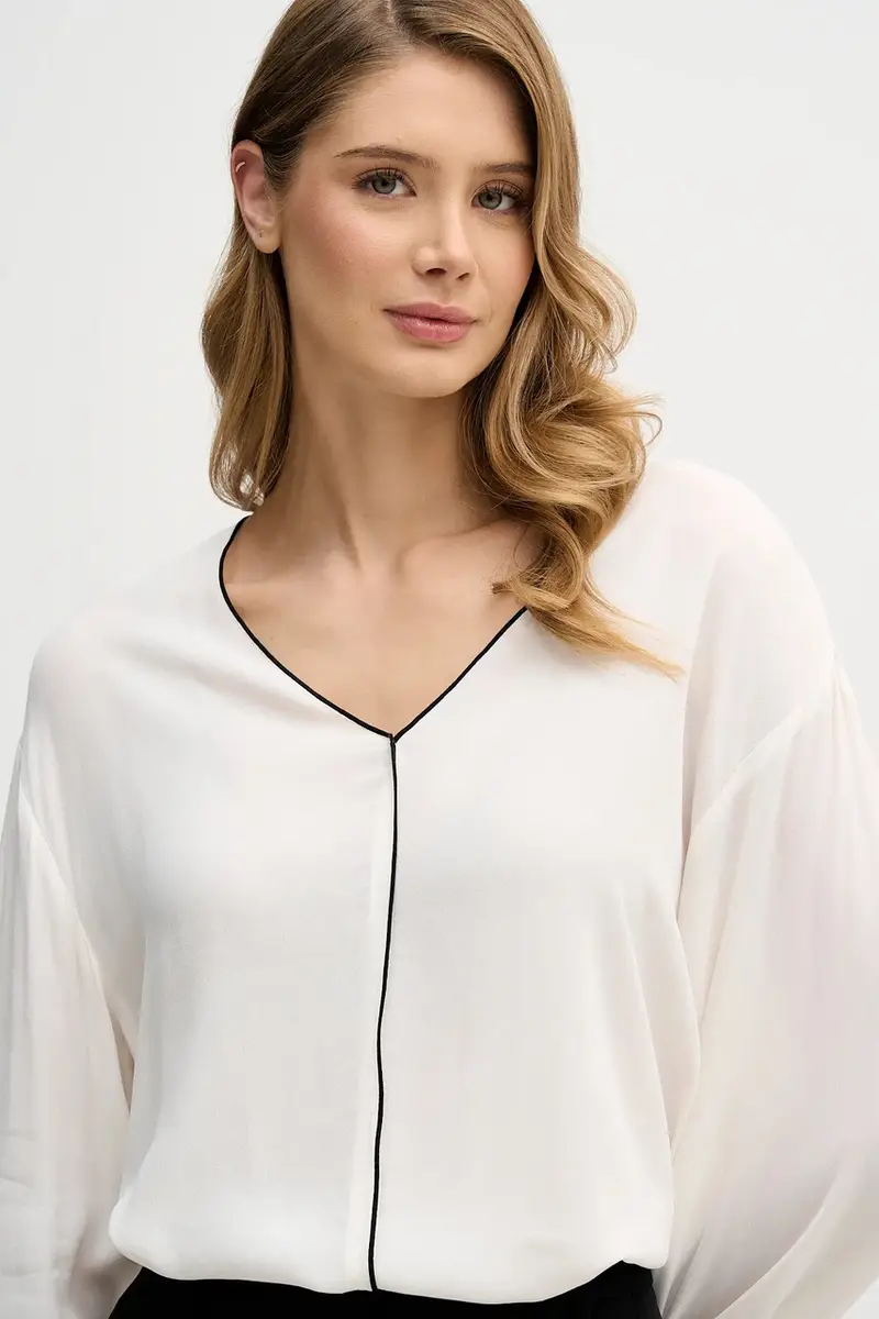 camicetta Beige miniatura 4