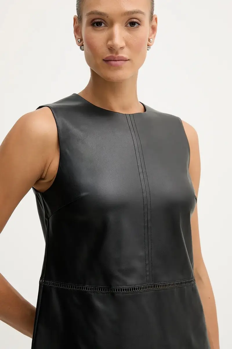 camicetta donna colore nero 54UKLQ09V miniatura 4