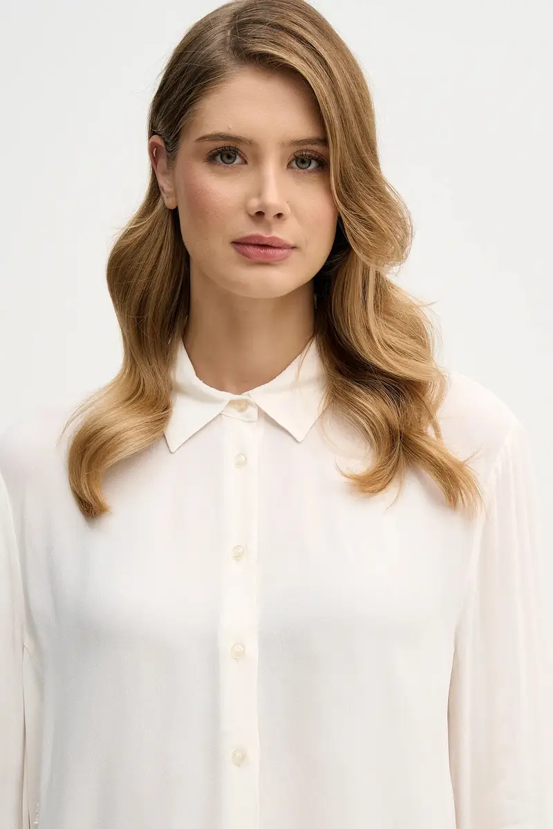 camicia Beige miniatura 4