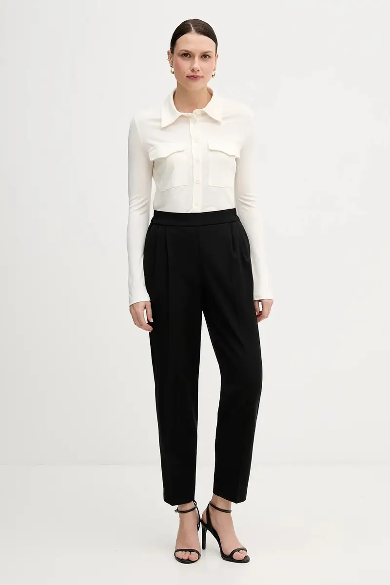 camicia donna colore beige 54HXLQ09M miniatura 2