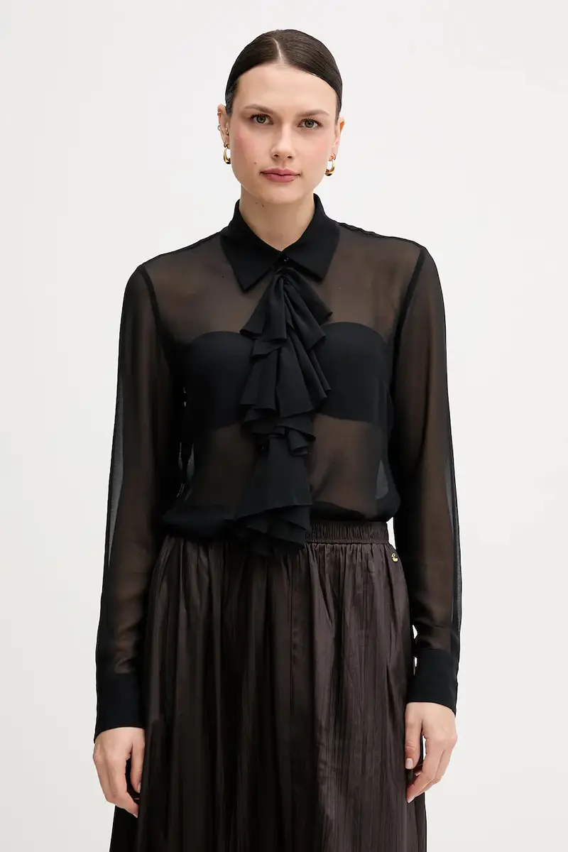 camicia donna colore nero 5NOXLQ09T