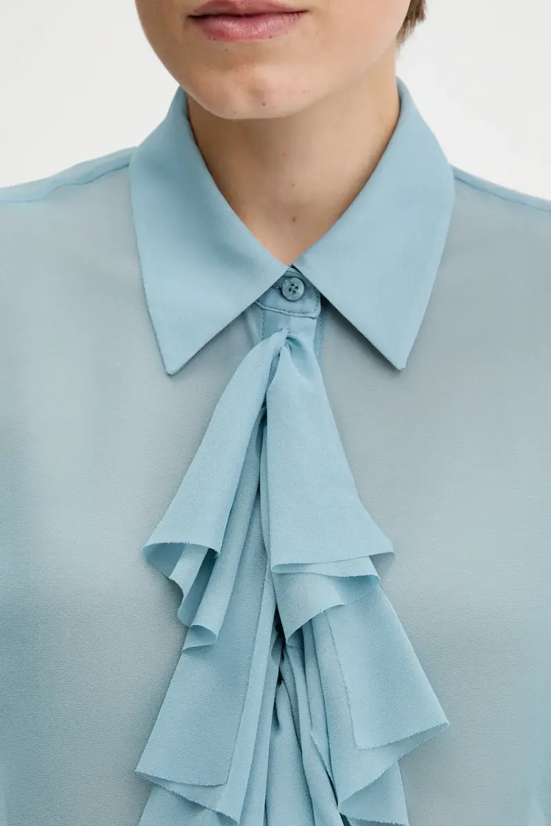 camicia donna colore turchese 5NOXLQ09T miniatura 5