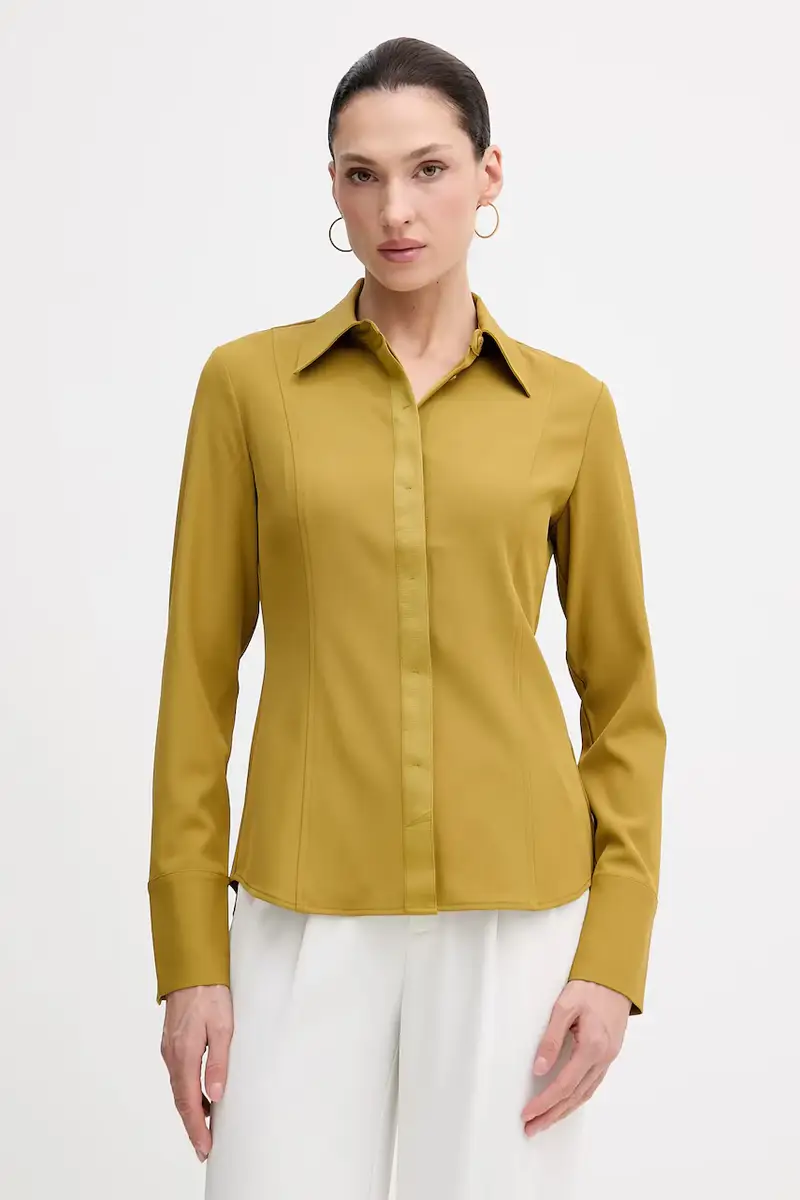 camicia donna colore verde 5SLFLQ0A0