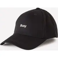 Cappello Con Ricamo, Donna, Nero miniatura 4