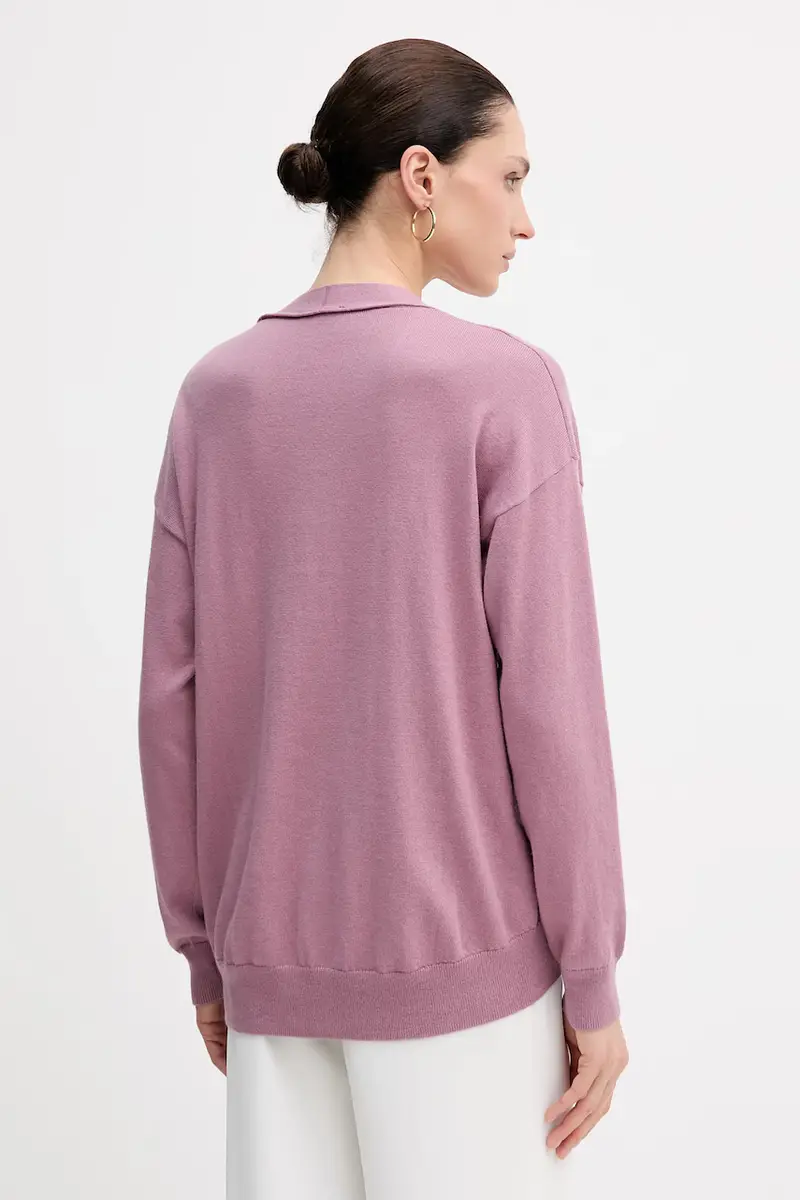 Sisley Cardigan Donna Rosa 3848459 miniatura 3