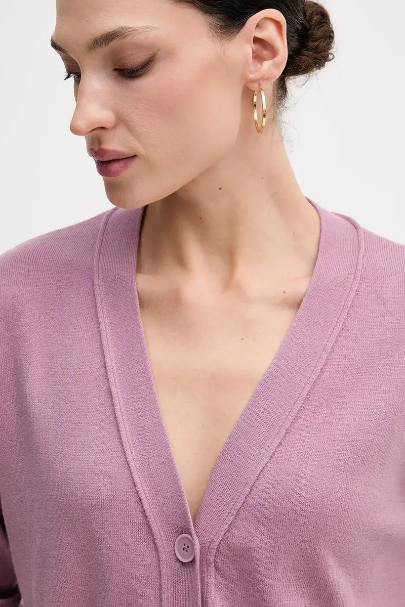 Sisley Cardigan Donna Rosa 3848459 miniatura 4