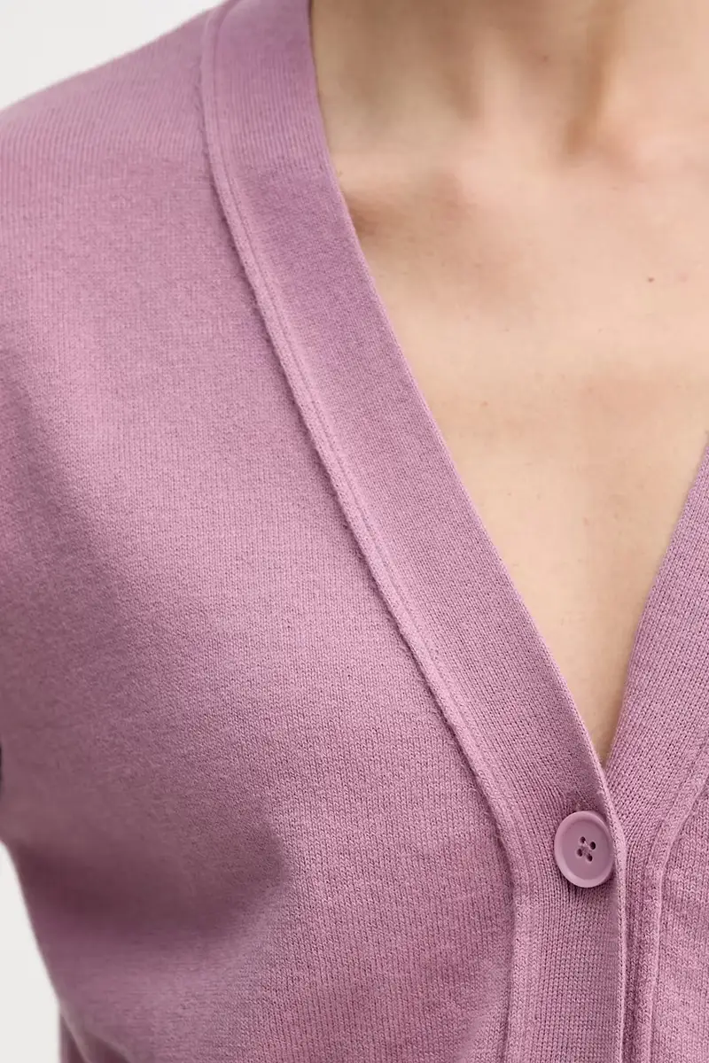 Sisley Cardigan Donna Rosa 3848459 miniatura 5