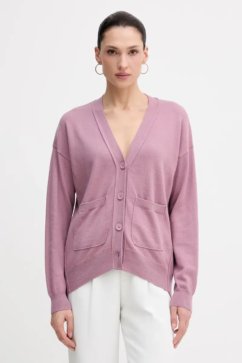 Sisley Cardigan Donna Rosa 3848459