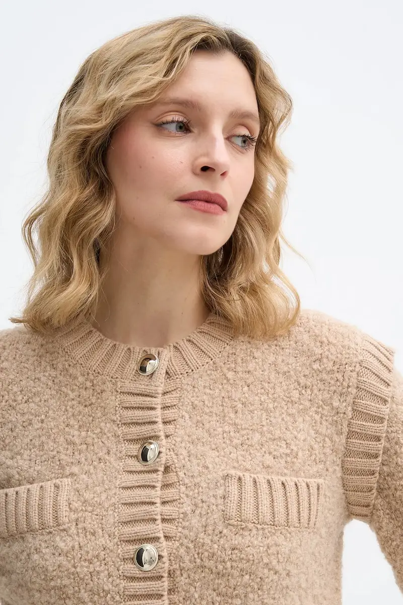 Sisley Cardigan Beige 3986537 miniatura 4