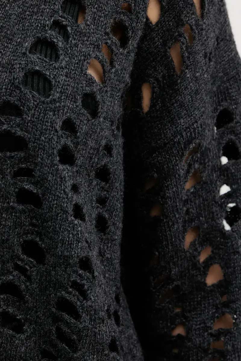 Sisley Cardigan Grigio 3981349 miniatura 5