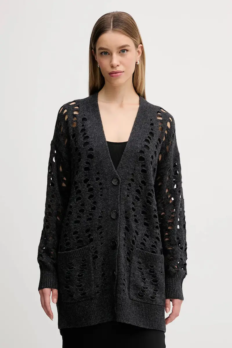 Sisley Cardigan Grigio 3981349