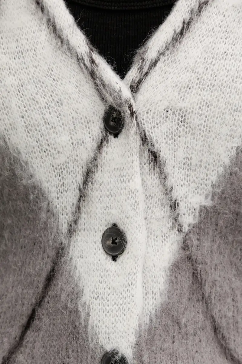 Sisley Cardigan Grigio 3981340 miniatura 5