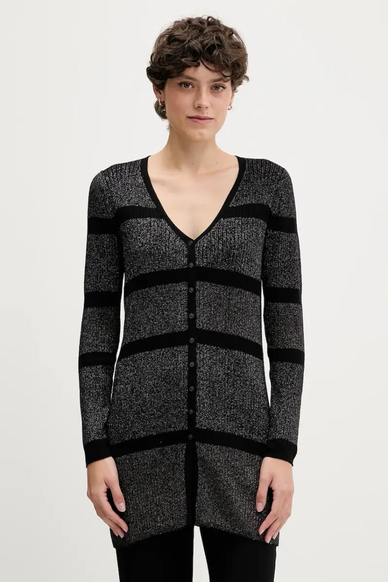 Sisley Cardigan Donna Nero 3847856